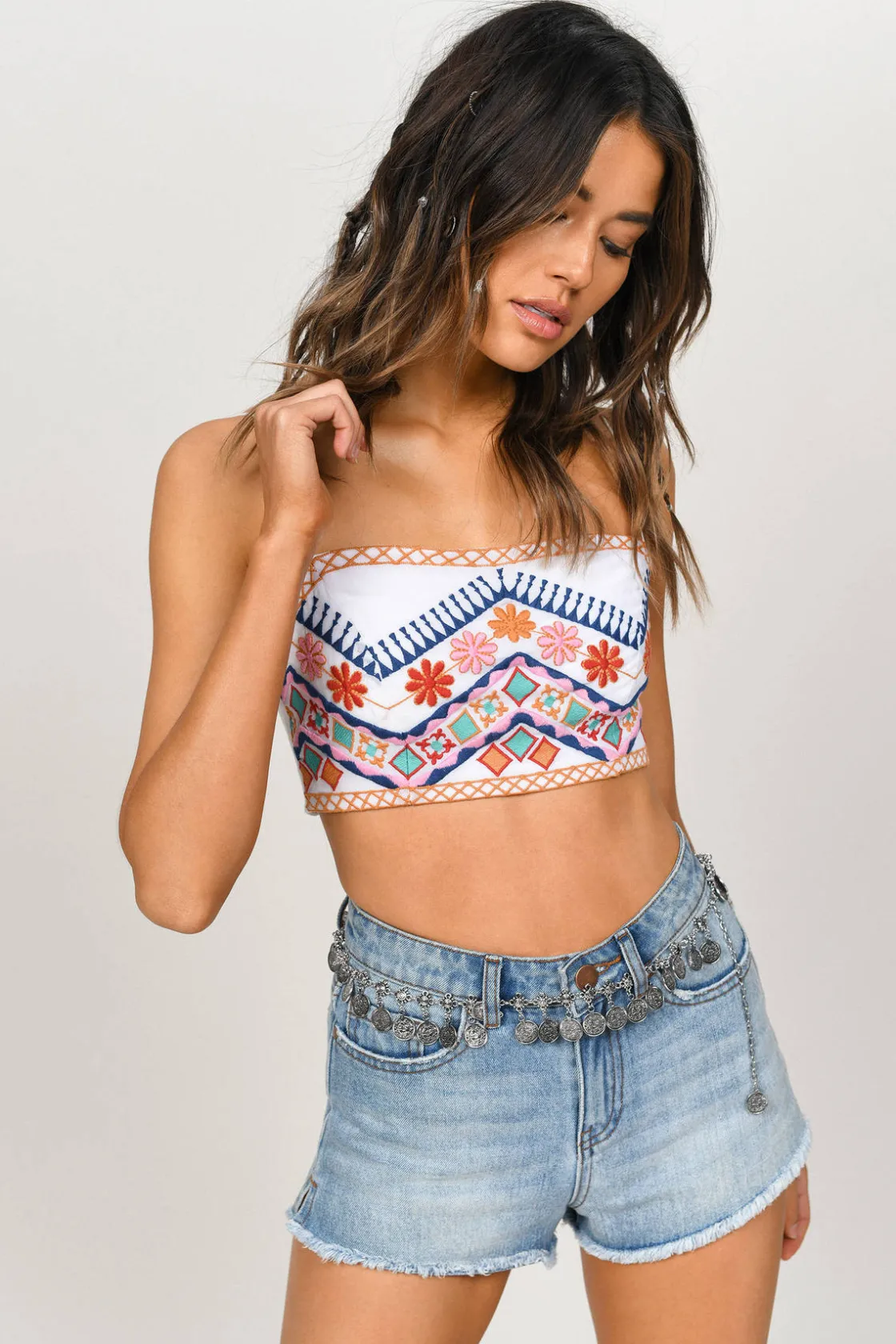 Tobi Sweet Melody Crop Top -