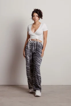 Tobi Sweetie Crop Top - Blue