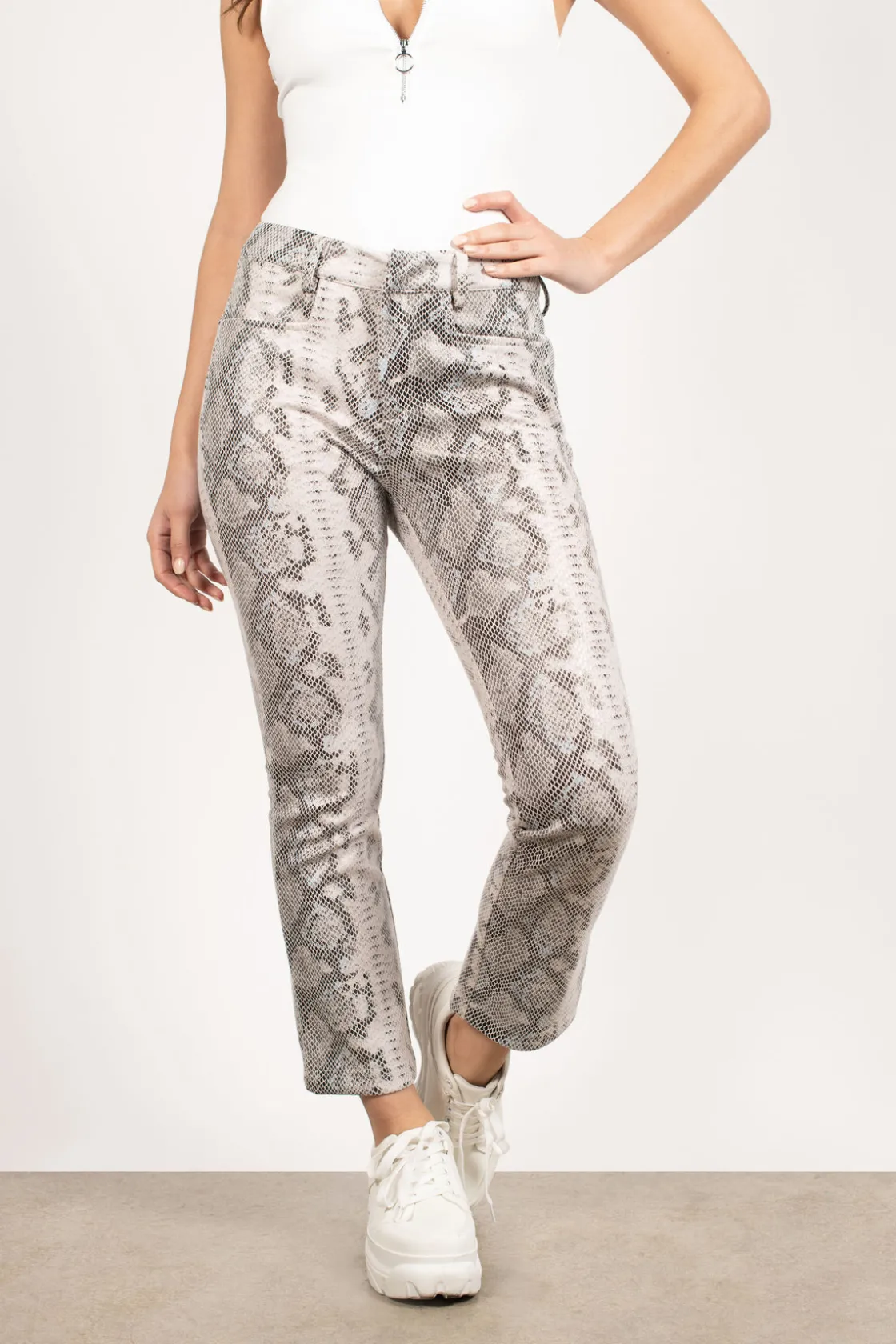 Tobi Take Command Leather Pants -