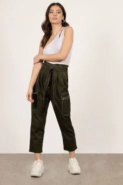 Tobi Take Forever Paperbag Pants -
