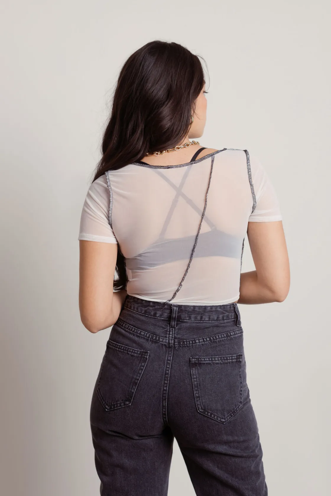 Tobi Take Me Back Crop Top -