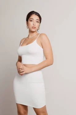 Tobi Take Pride Cami Crop Top And Mini Skirt Set - Black