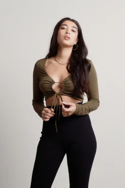 Tobi Target Practice Crop Top -