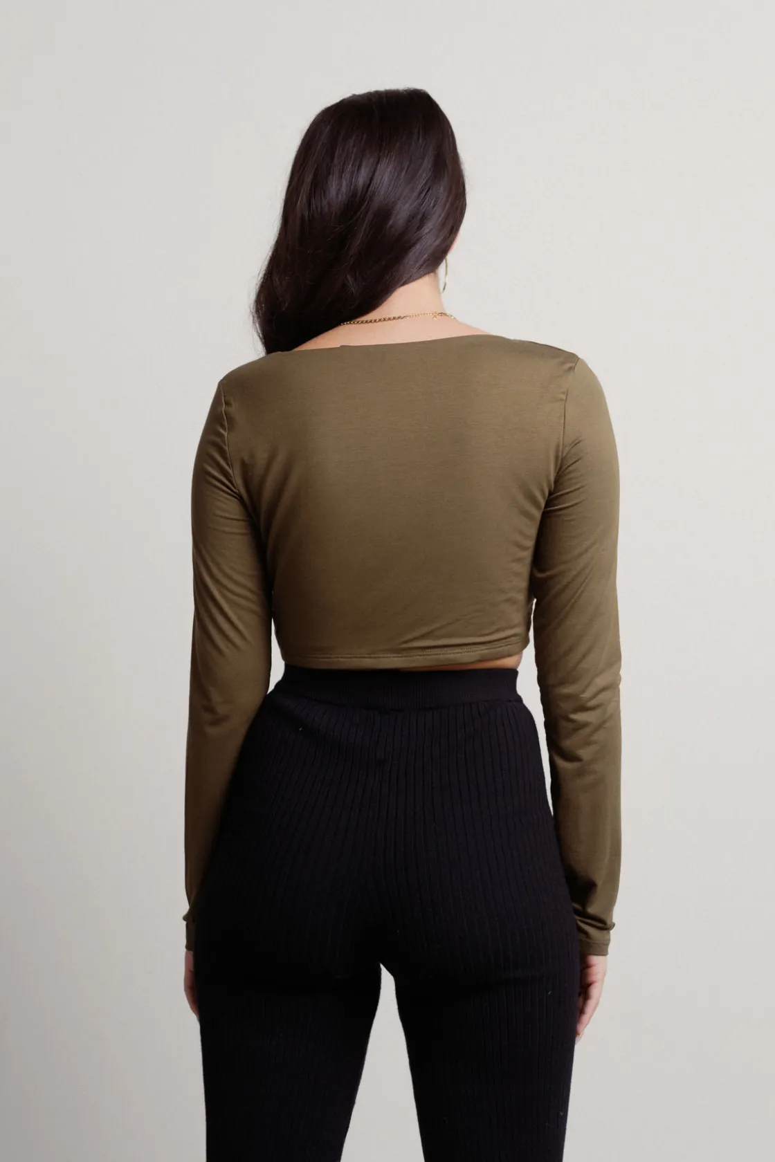 Tobi Target Practice Crop Top -