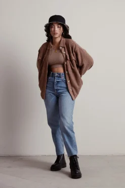 Tobi Tasve Corduroy Shacket -