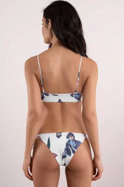 Tobi Tavik Ricci Tropical Print Bikini Bottom -