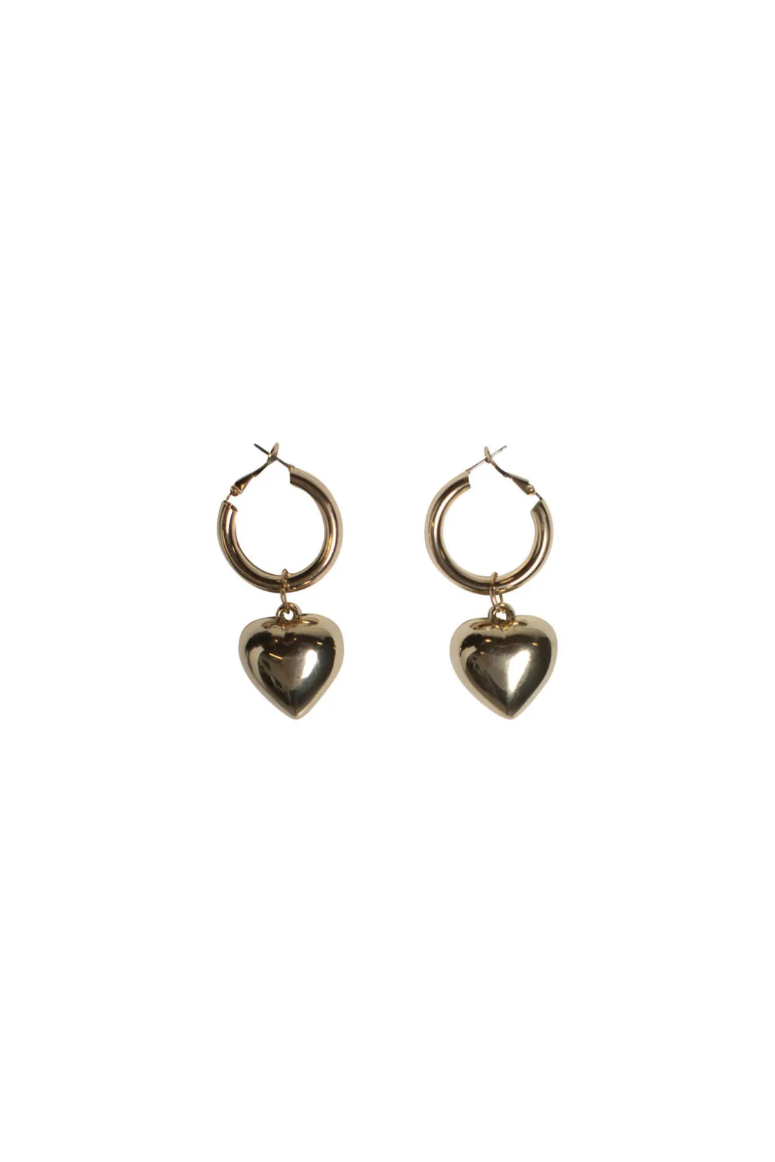 Tobi Te Amo Heart Charm Earrings -