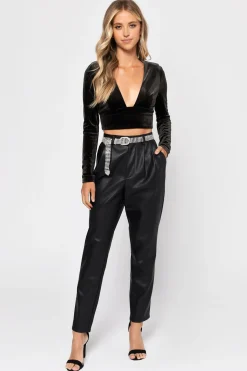 Tobi Teddy Crop Top -