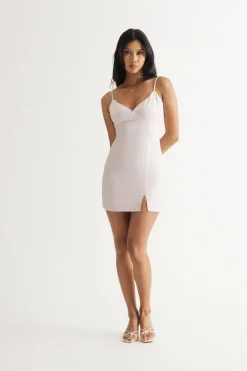 Tobi Tell Me More Gingham Cami Mini Dress -