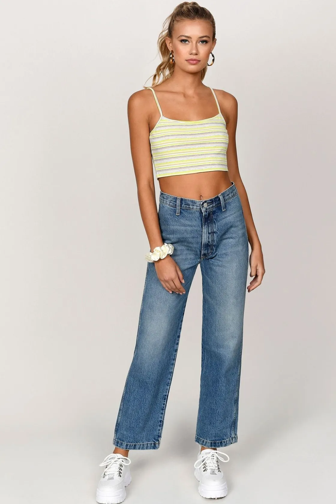 Tobi Tempt My Trouble Crop Top -