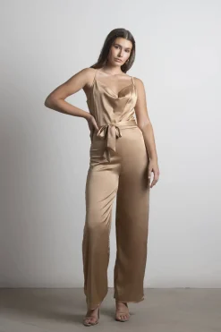 Tobi That One Time Satin Jumpsuit -