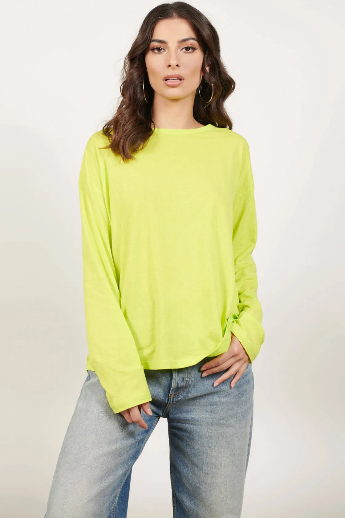 Tobi The Basic Long Sleeve Top -
