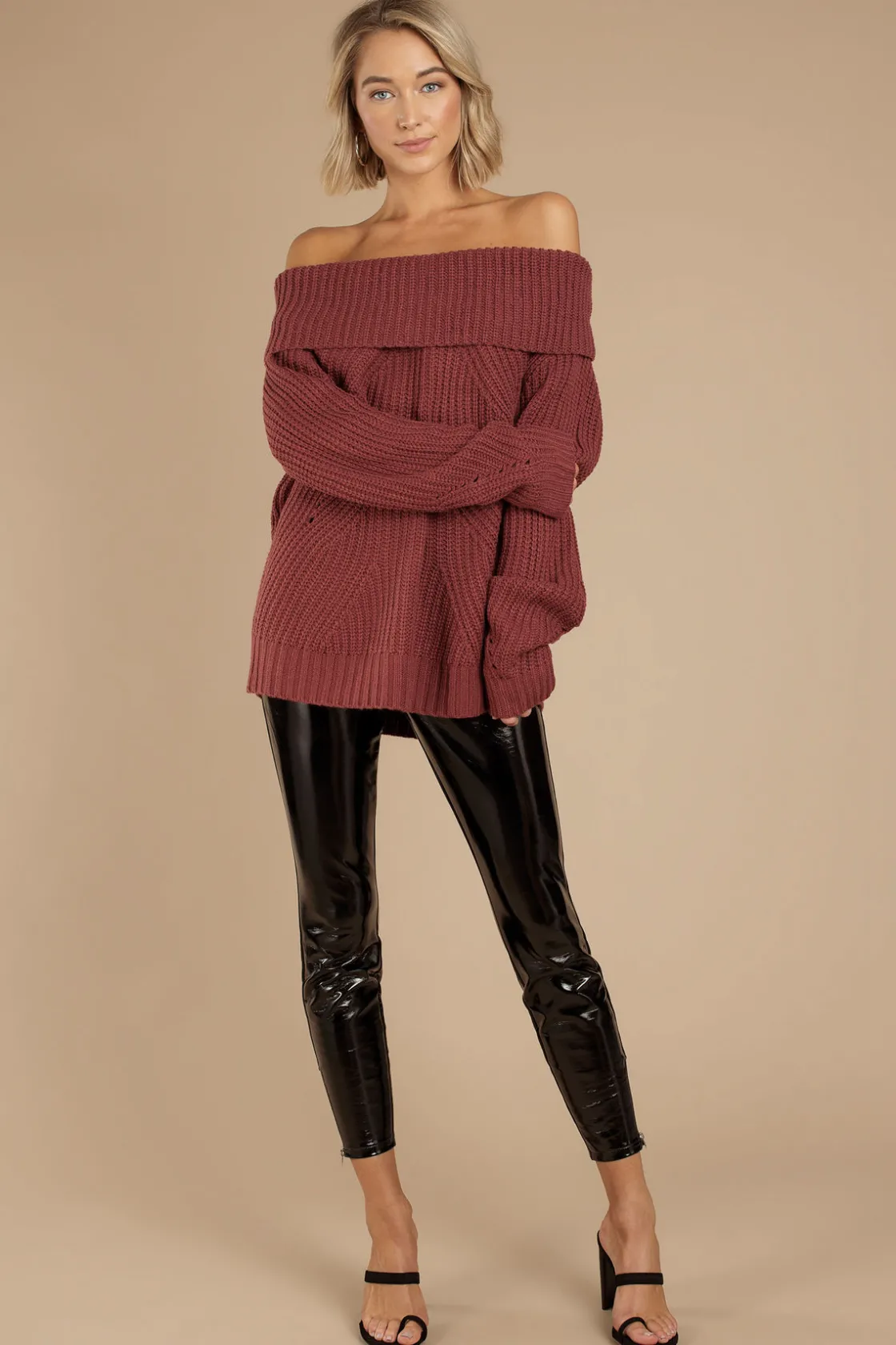 Tobi The Chills Off The Shoulder Sweater -