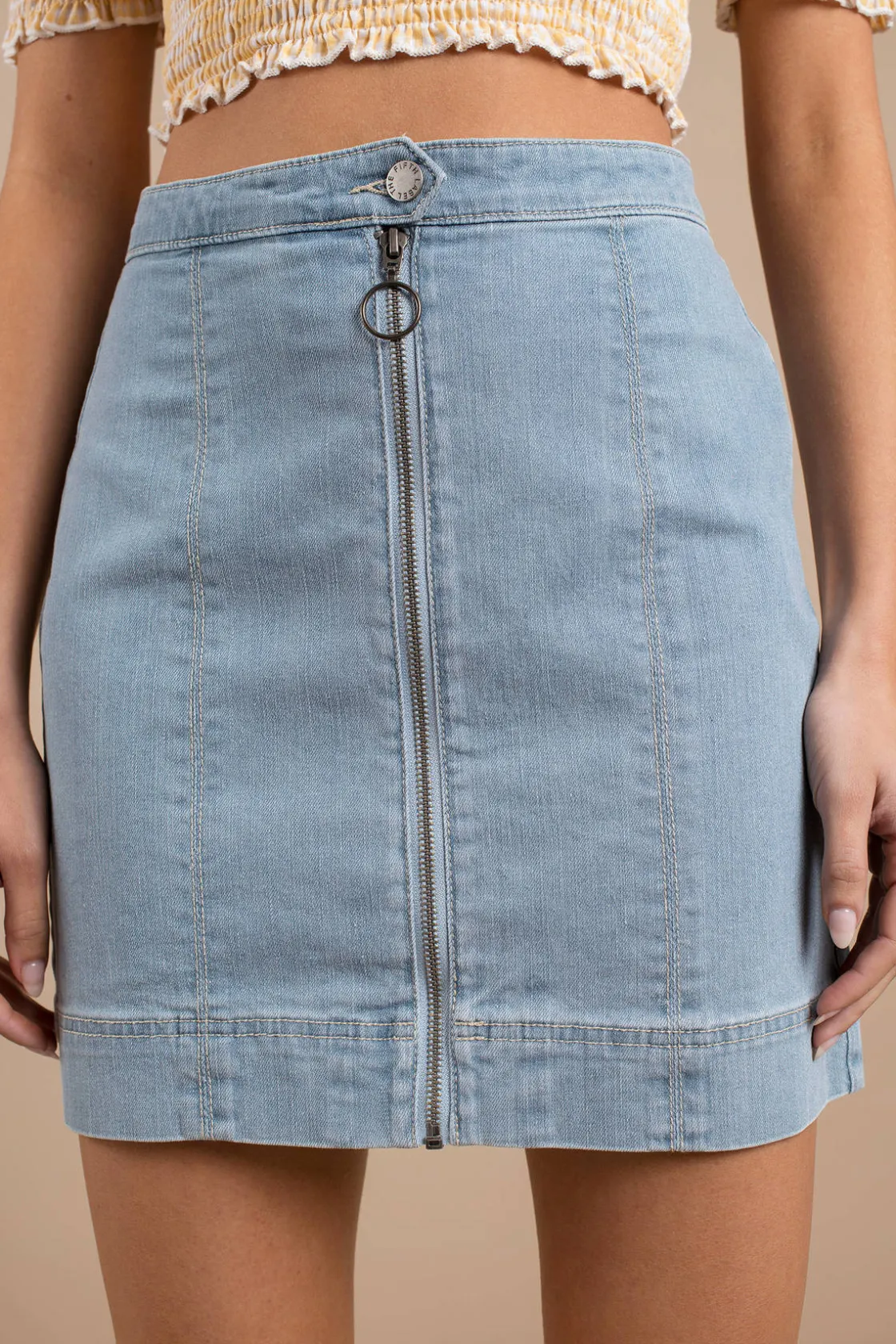 Tobi The Fifth Label Daydreaming Denim Mini Skirt -