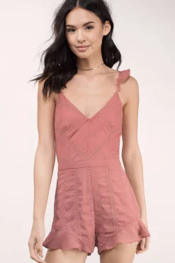 Tobi The Jetset Diaries Getaway Stripe Romper -