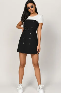 Tobi This I Know Belted A-Line Mini Dress -