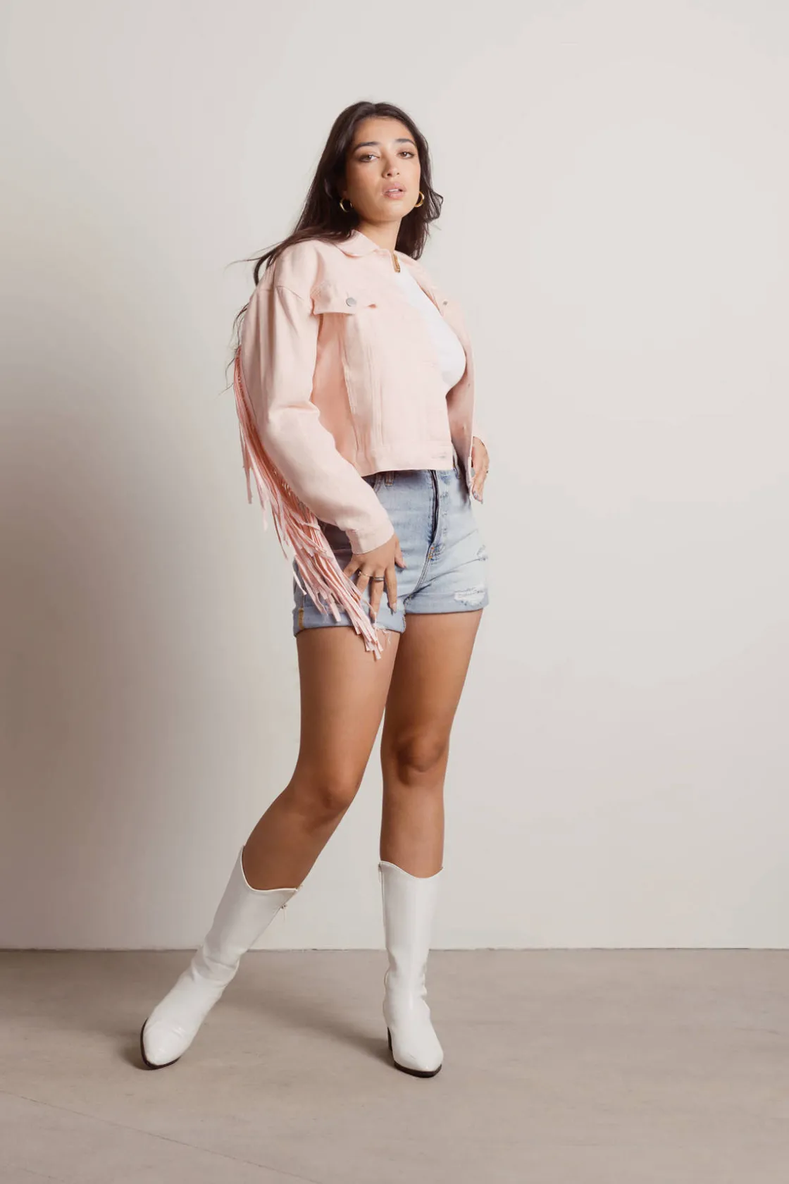 Tobi Time For A Ride Fringe Jacket -