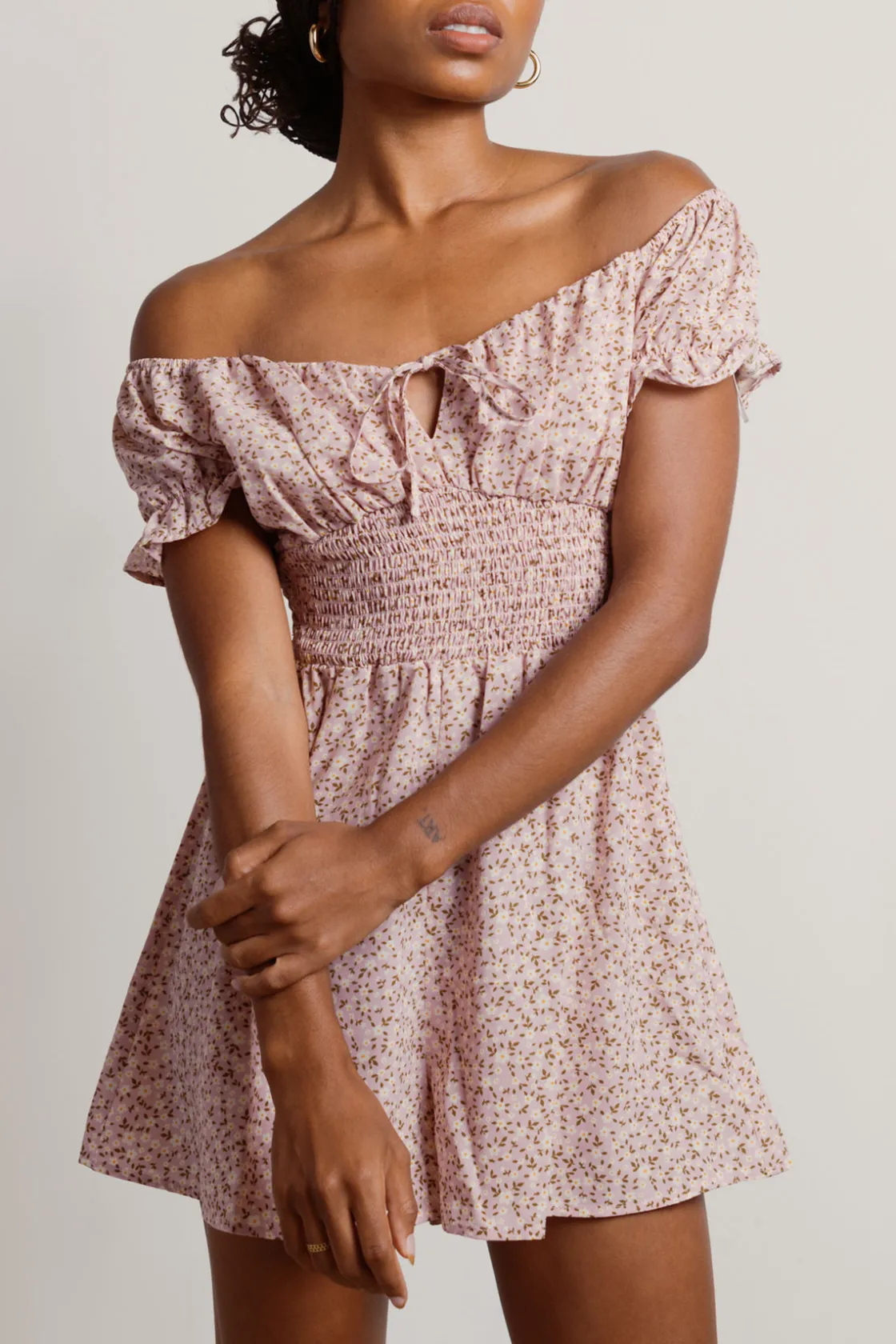 Tobi Tonks Floral Romper -