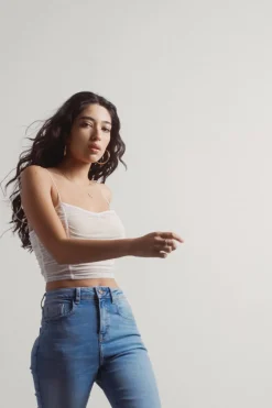 Tobi Tough Love Crop Top -