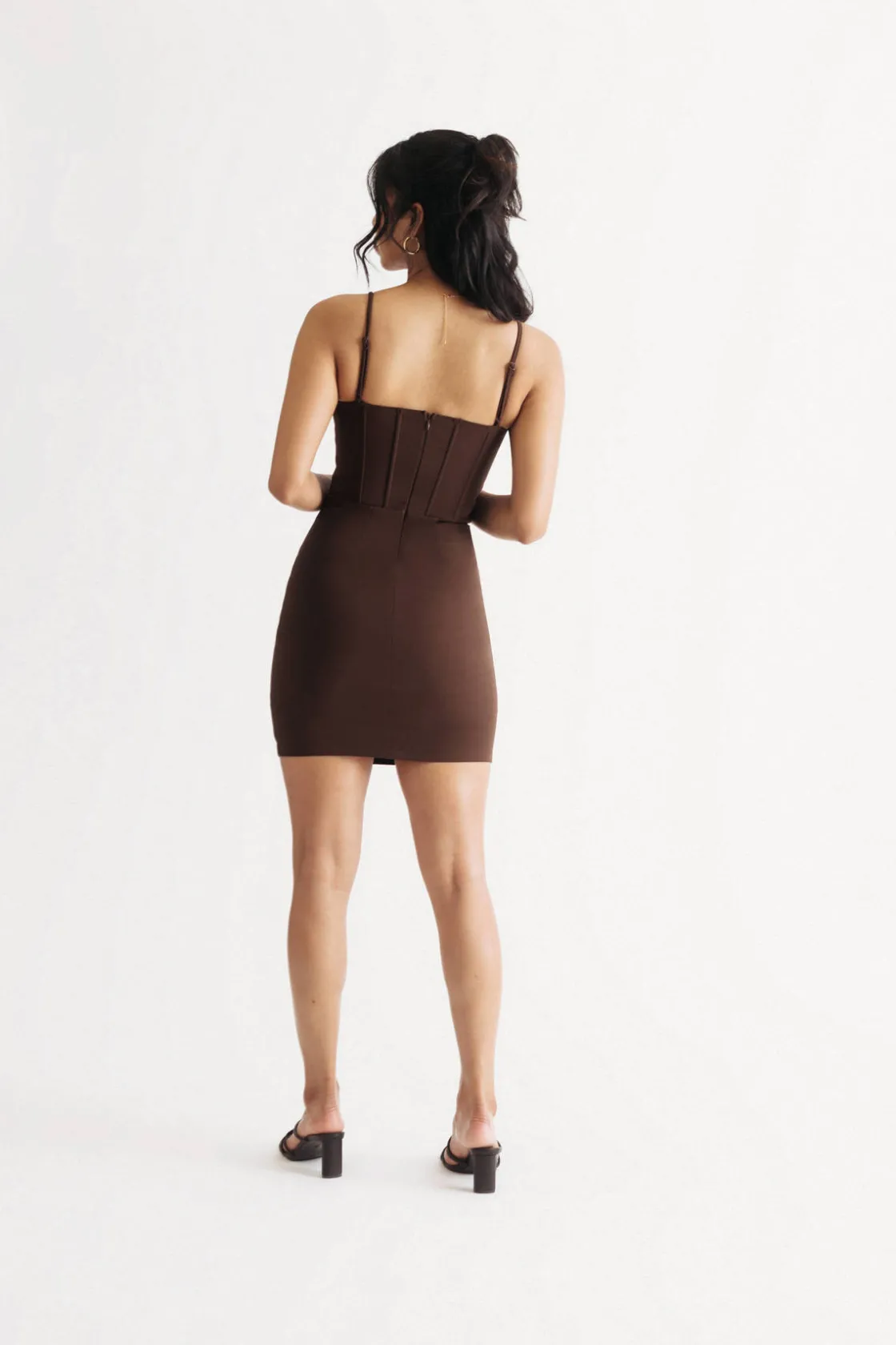 Tobi Trinah Corset Bodycon Mini Dress -