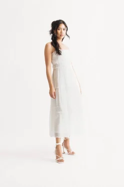 Tobi Trinnie Tiered Ruffle Maxi Dress