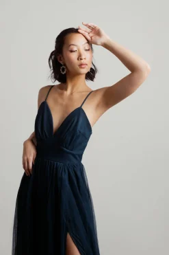 Tobi True Intentions Slit Maxi Dress