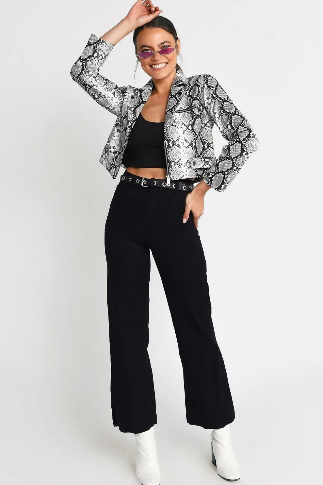 Tobi Trussst Me Cropped Jacket -