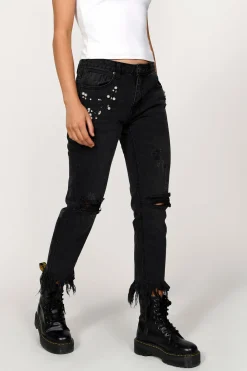 Tobi Trust Me Frayed Jeans -