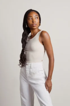 Tobi Turn Away Cross Back Bodysuit -