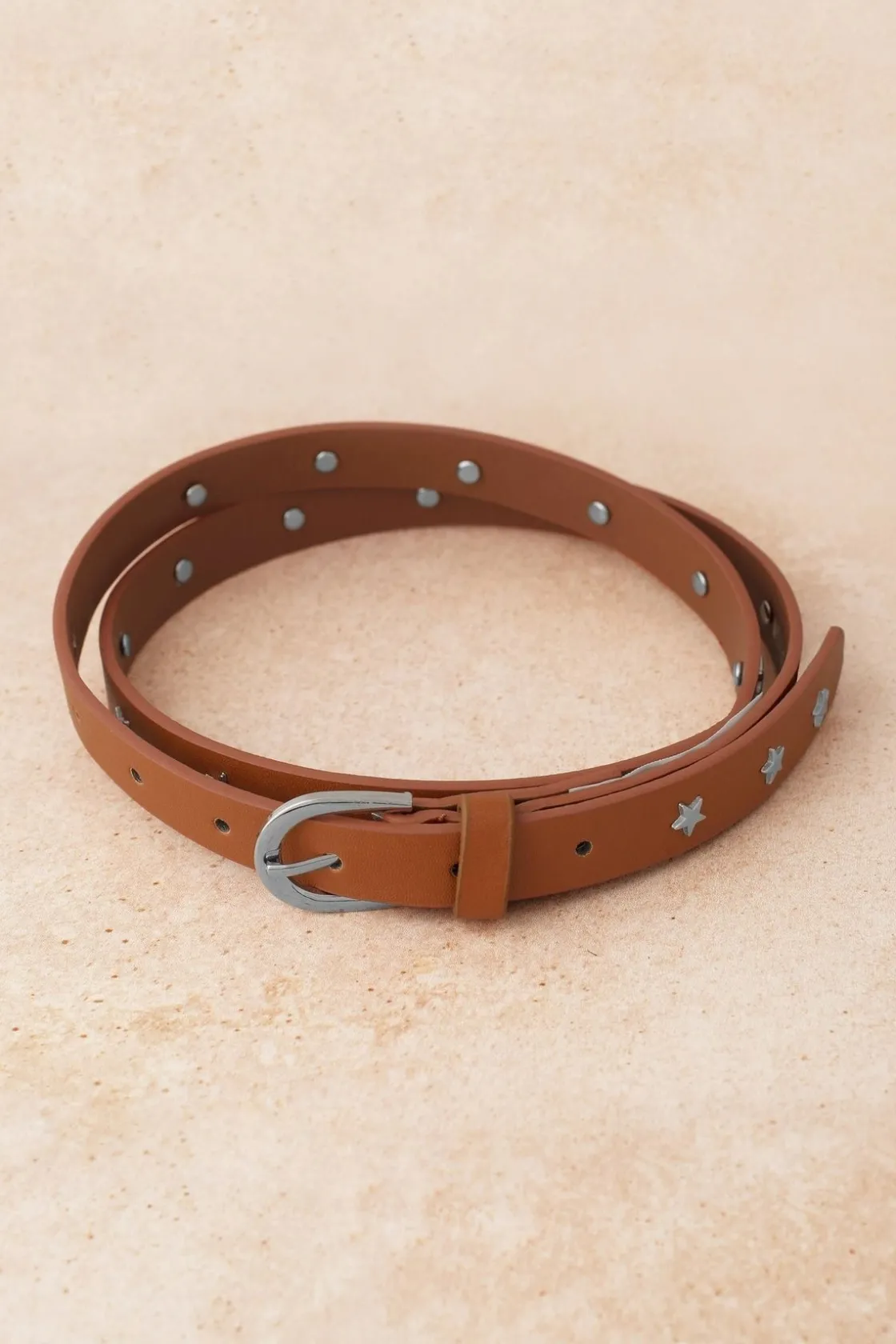 Tobi Twinkle Star Skinny Belt -