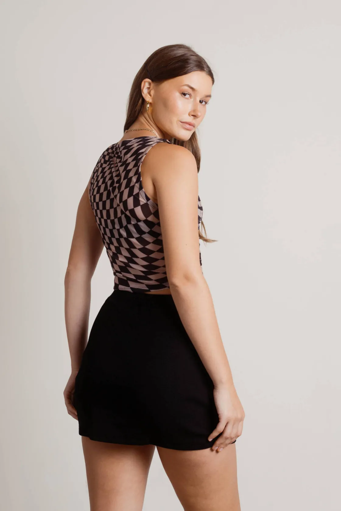 Tobi Ultralight Tank Top - Brown