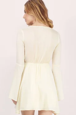 Tobi Up My Sleeve Skater Dress