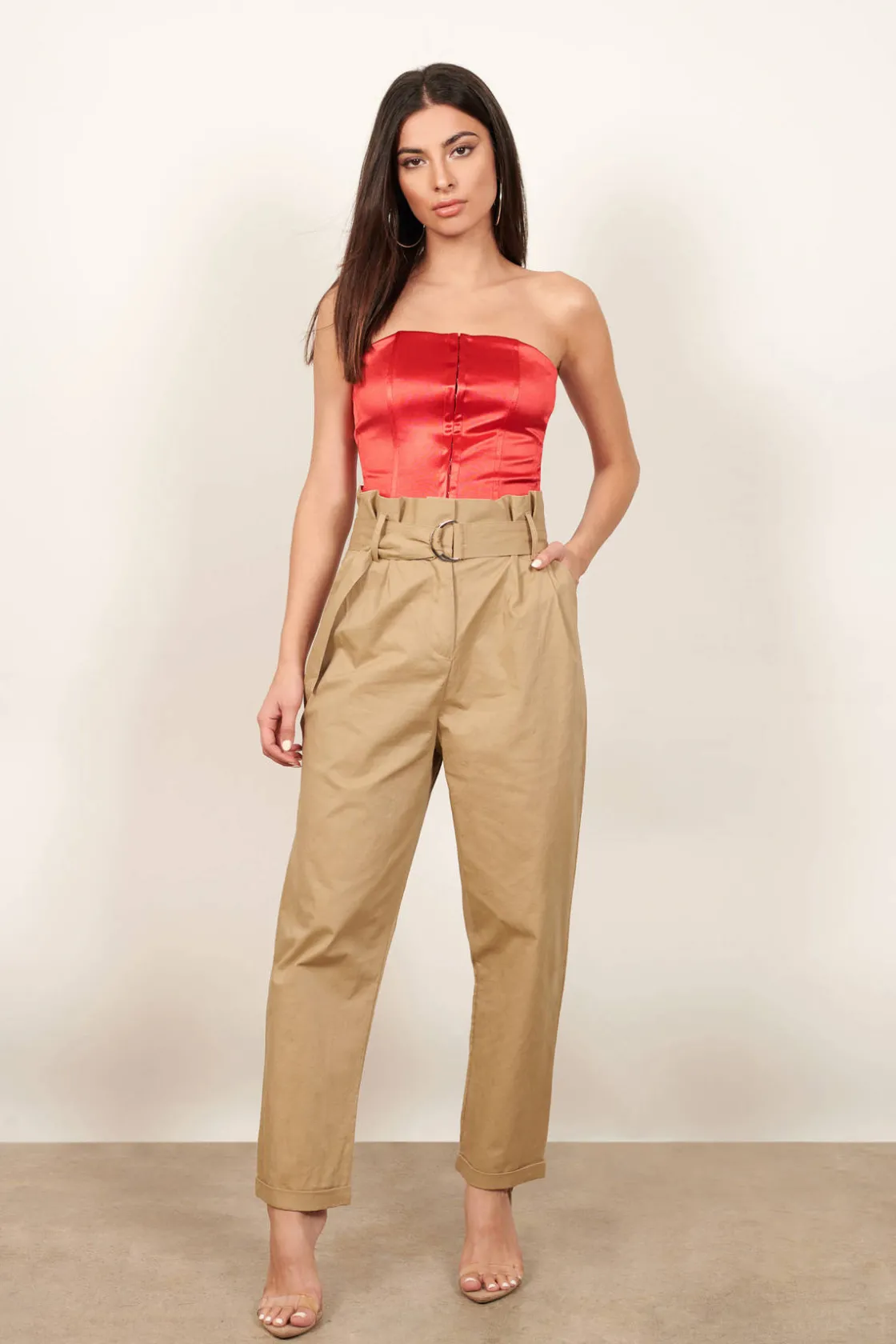 Tobi Valencia Crop Top -