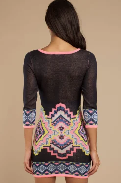 Tobi Valeria Malibu Mesh Bodycon Mini Dress -
