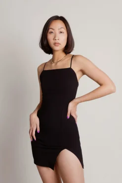 Tobi Walk On By Slit Bodycon Mini Dress -
