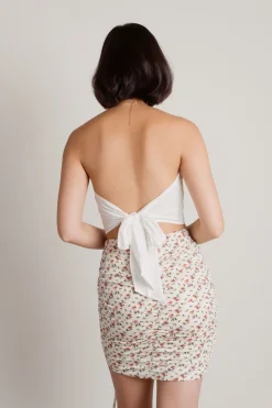 Tobi Warm Breeze Crop Top - Natural