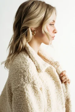 Tobi Warm Touch Snap Button Jacket -