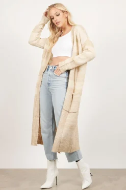 Tobi Warm-Hearted Longline Cardigan -