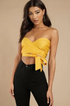 Tobi Wasted Times Crop Top - White