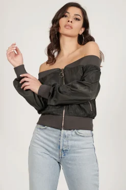 Tobi Watch Me Bomber Jacket -