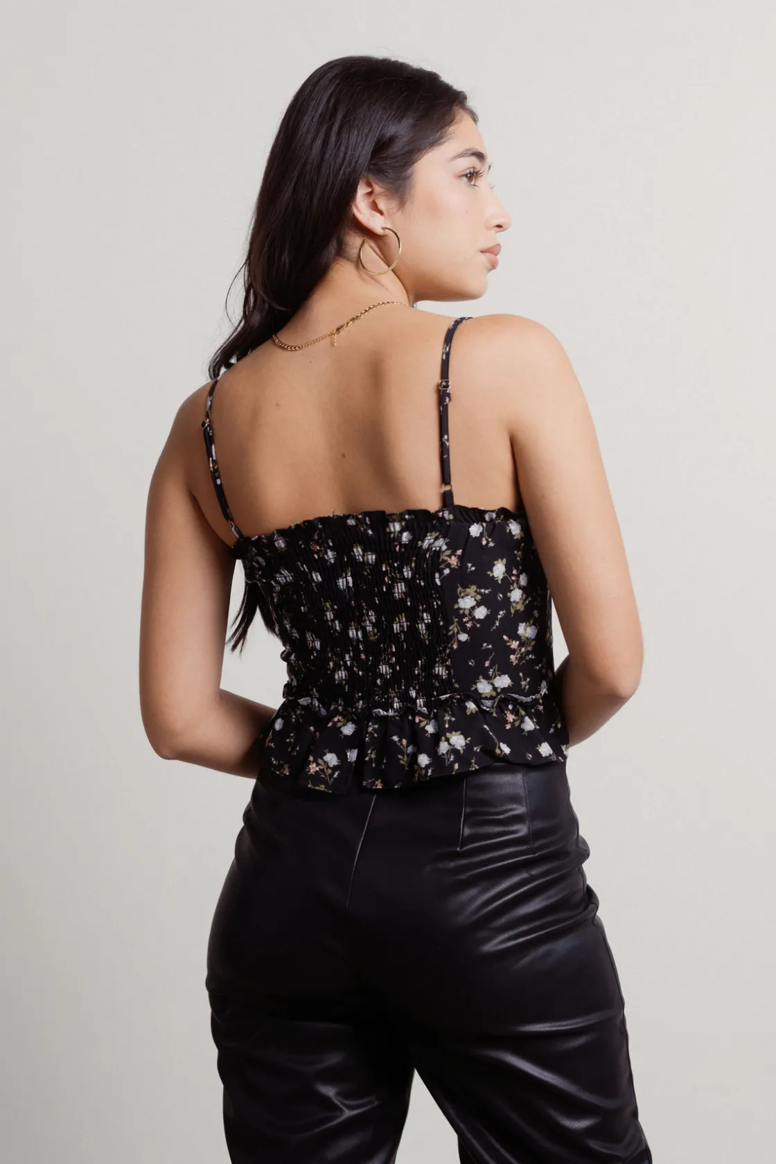 Tobi What A Sweetheart Floral Top -