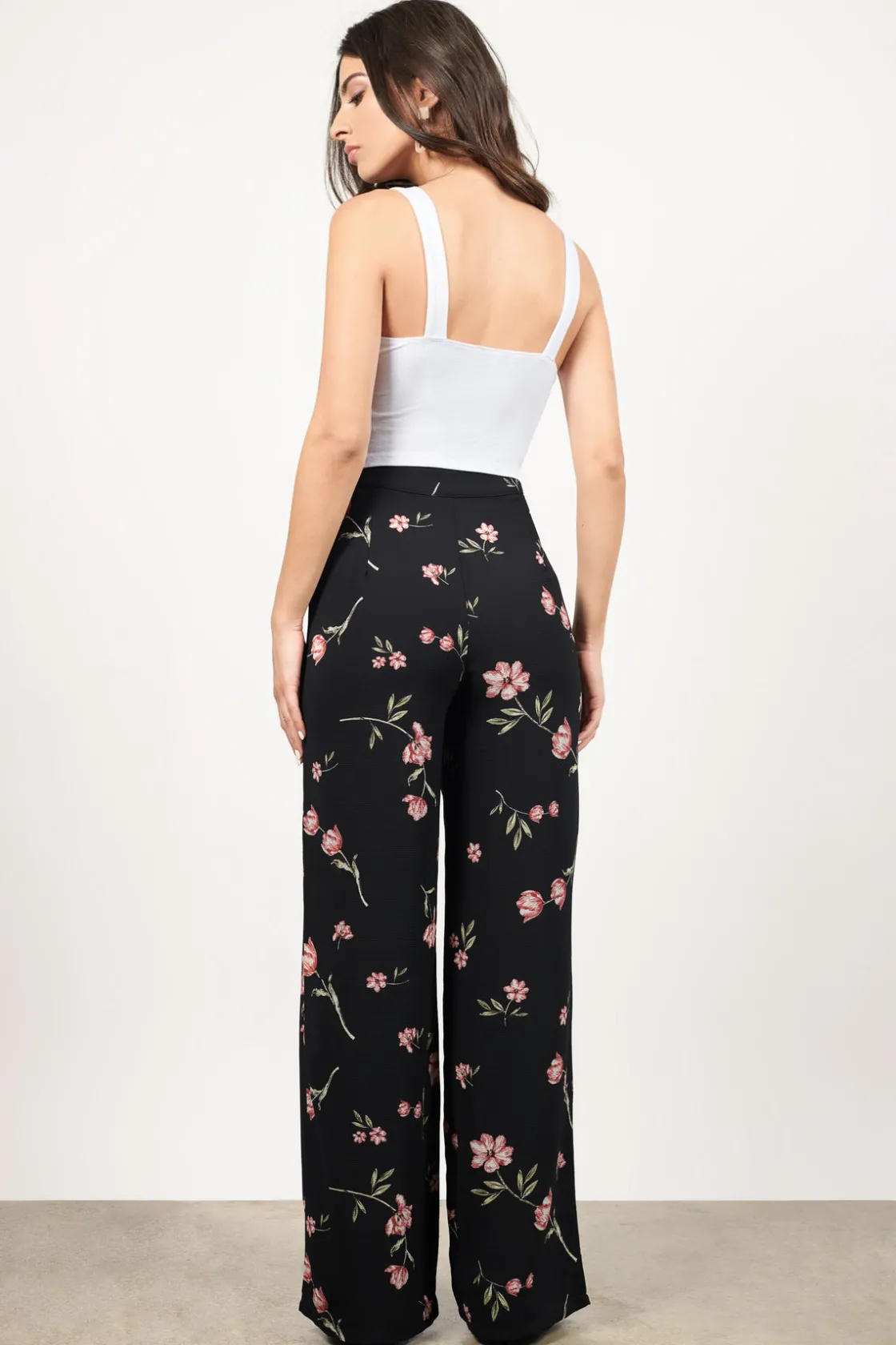 Tobi Where Did Our Love Grow Floral Pants -