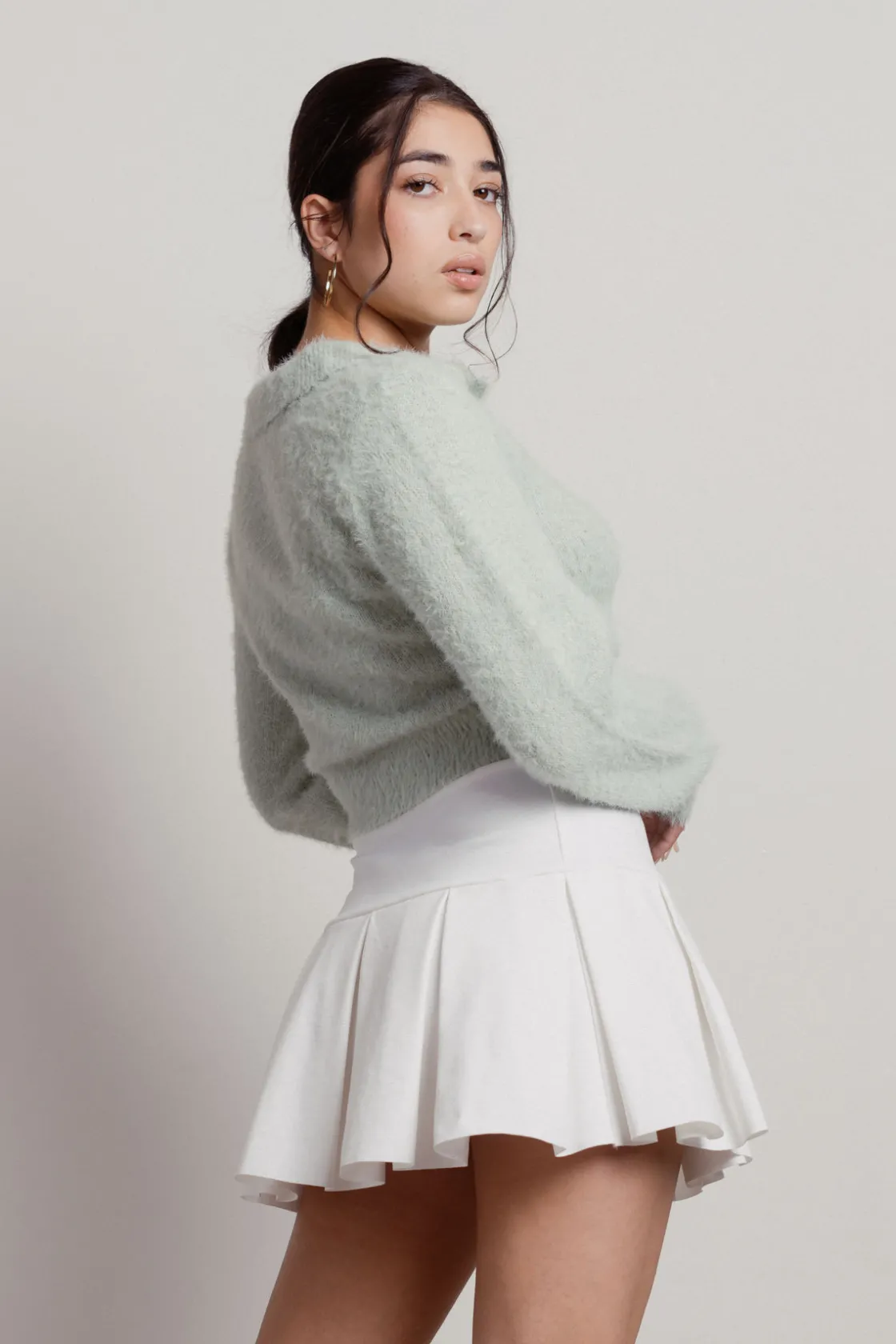 Tobi Whisper Softly Collared Sweater -