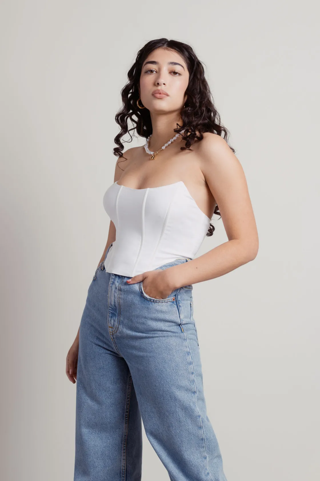 Tobi Wicked Games Corset Top -