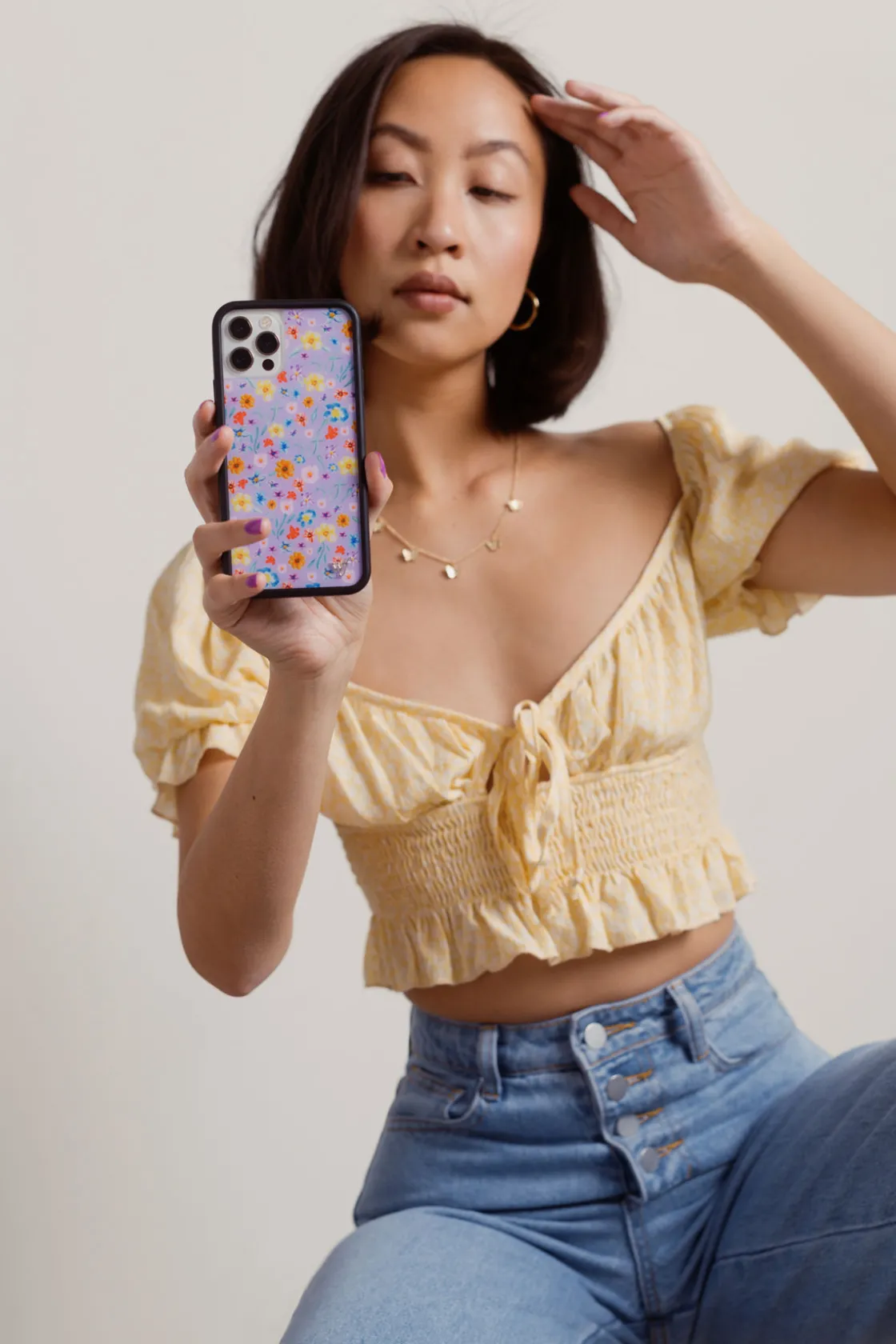 Tobi Wildflower Garden Party Iphone Case -