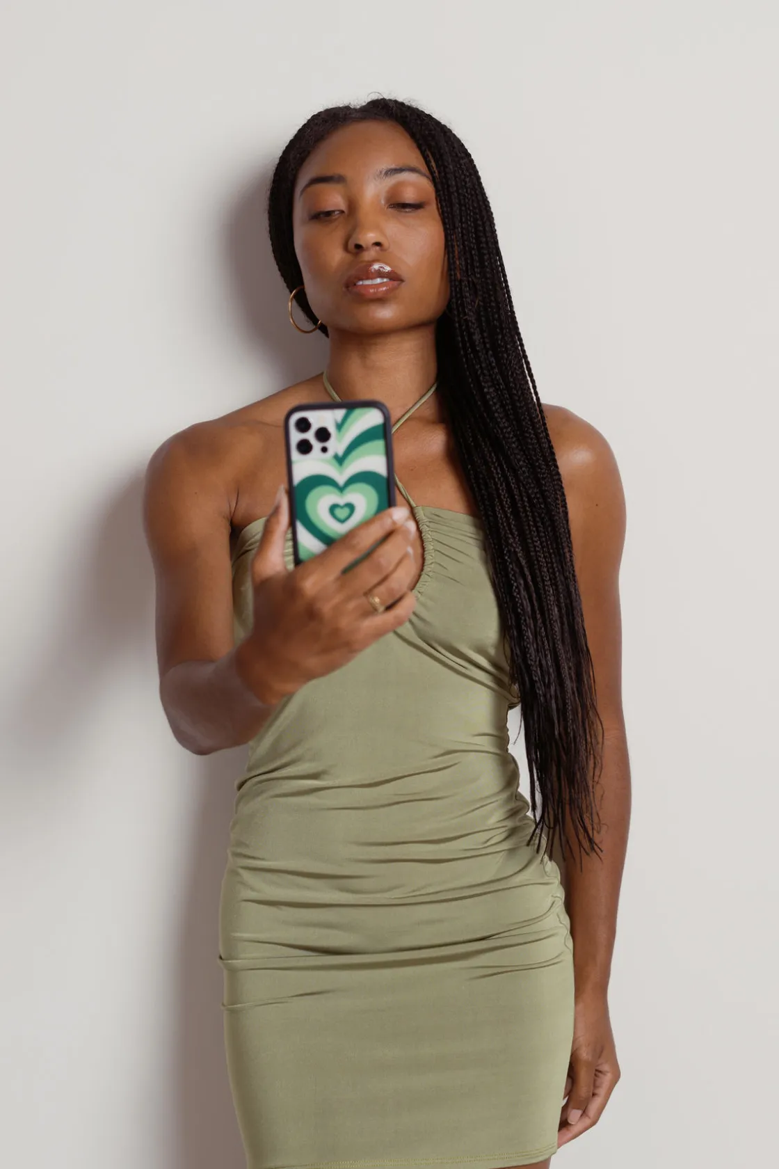 Tobi Wildflower Matcha Love Iphone Case -
