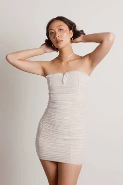 Tobi Wilson Strapless Bodycon Mini Dress -