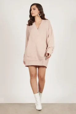 Tobi Winter Romance Oversized Sweater Mini Dress -