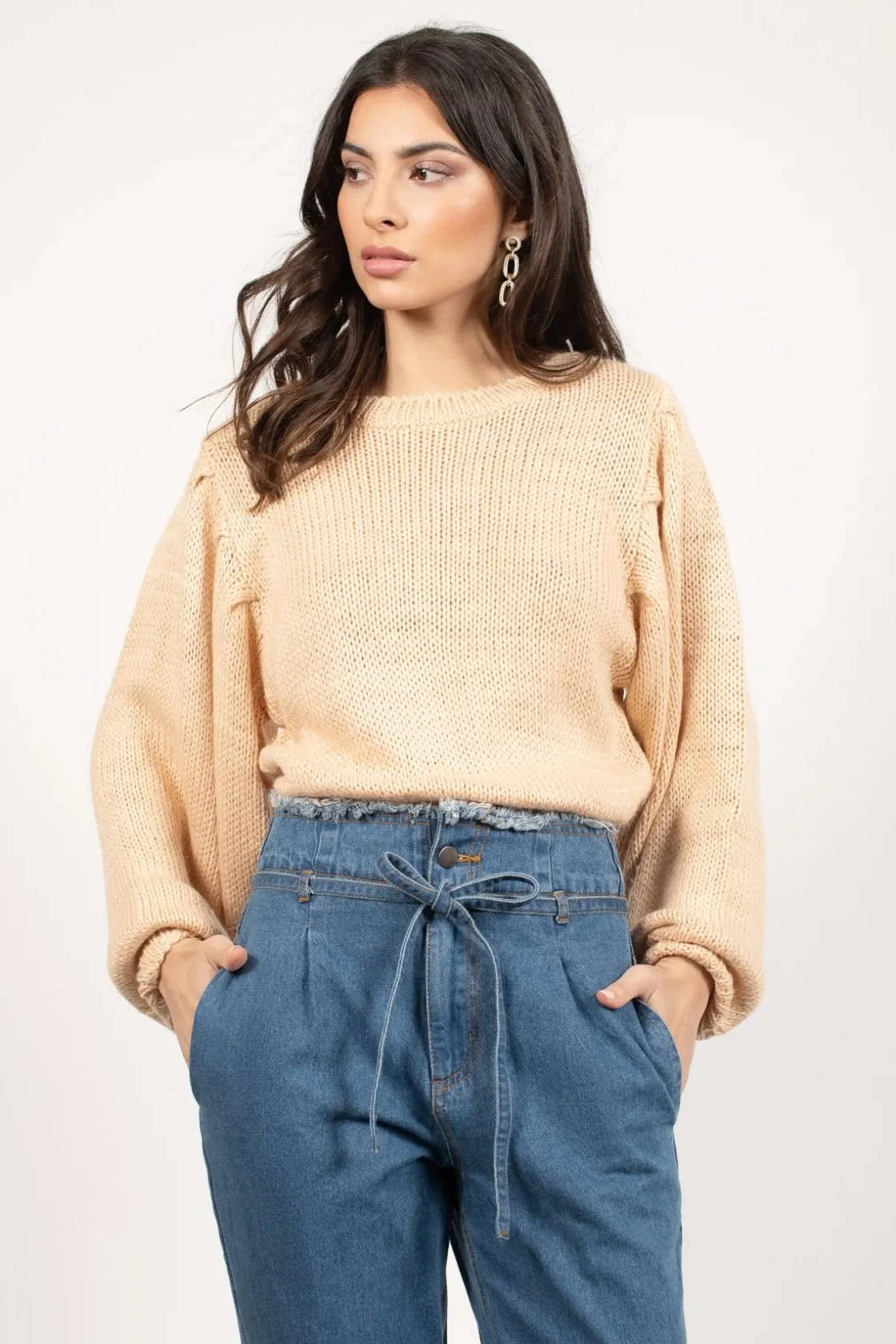 Tobi Winter Storm Knit Sweater -
