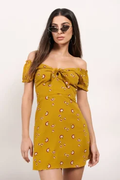 Tobi Wish Away Floral Skater Mini Dress -